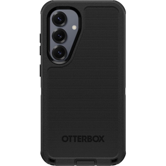 OtterBox Samsung Galaxy S25 & Galaxy S24 (Only) - Defender Series Case - Black - Case Only - Rugged & Durable - with Port Protection