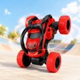 thumbnail image 4 of Double Sided Remote Control Stunt Car, 360°Rotating Flip RC Vehicle with Bright LED Lights, Rechargeable Off Road Toy Car, Kids Birthday Gifts, All Terrain Stunt Toys for Indoor Outdoor Play, 4 of 7