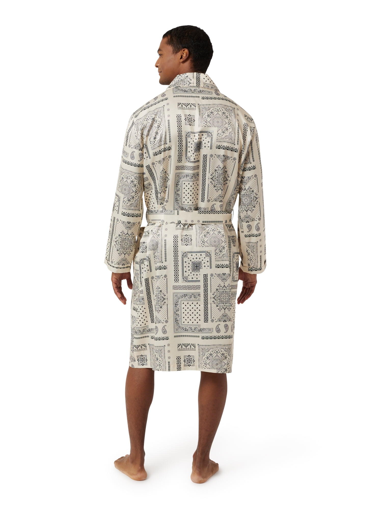Dogg Supply by Snoop Dogg Mens Poly Satin Robe