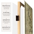 thumbnail image 5 of Oriental Furniture 6 ft. Tall French Cafe Canvas Room Divider - 6 Panel, 5 of 6