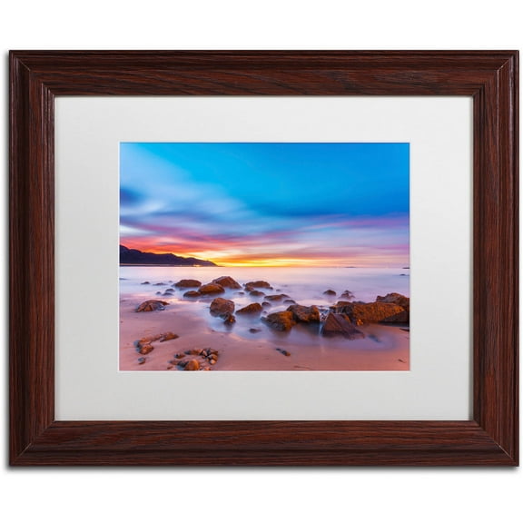 Chris Moyer 'Mussel Shoals Morning' Matted Framed Art