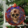 thumbnail image 2 of All-Seeing Skull: Ornament Style Wall or Window Hanging, 2025, Holiday Decoration, Seasonal Keepsake Gift, Unique Collectible, Window Hanging, Home 2025, Holiday Decoration,, 2 of 5