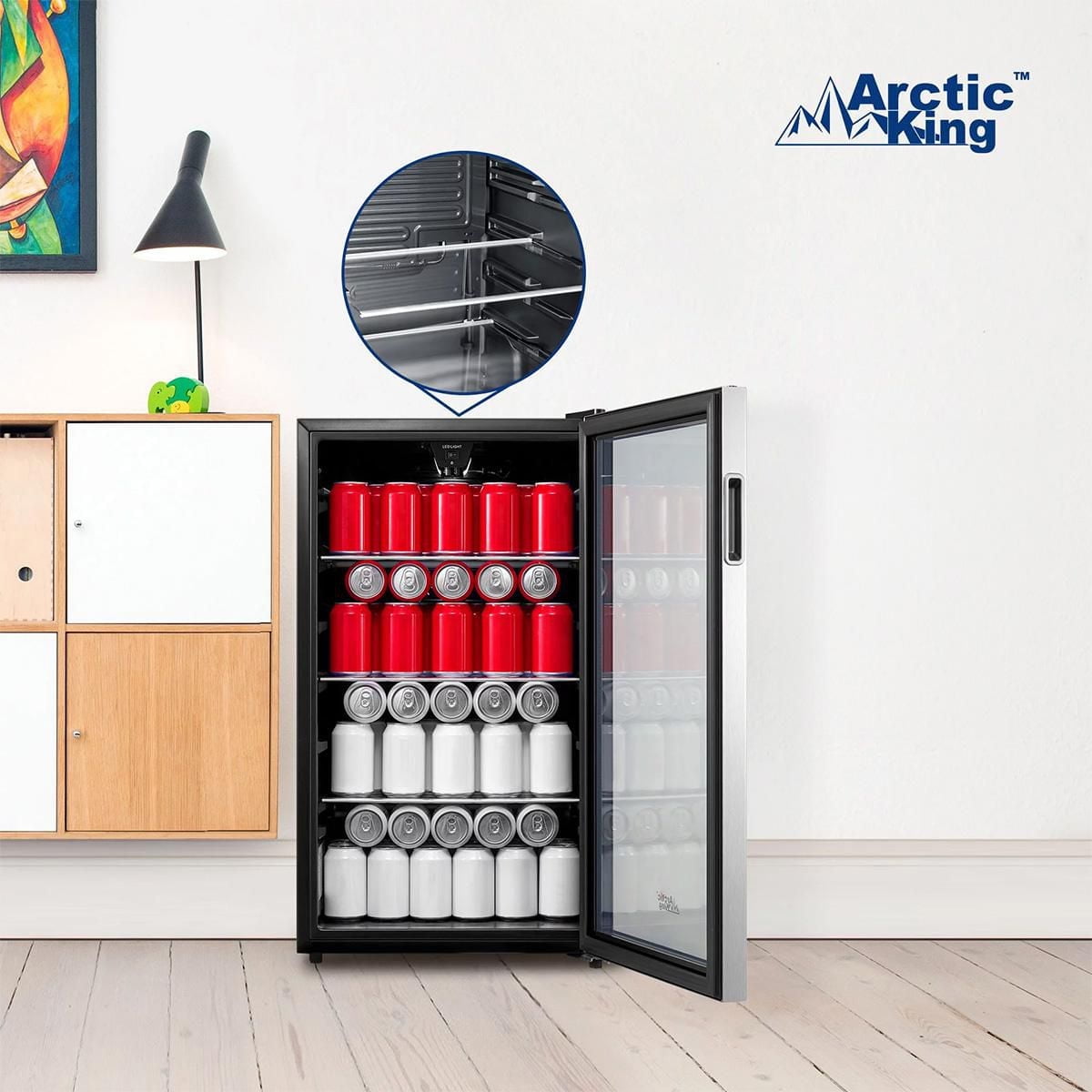 Arctic King 115-Can Beverage Refrigerator and Cooler - Walmart.ca
