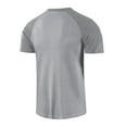 thumbnail image 5 of yillto Mens Short Sleeve Shirt Crewneck Button Pullover Shirts Summer Lightweight Sport T Shirts, 5 of 5