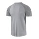 thumbnail image 4 of Playera Elvqul Hombre Manga Corta Gris de Color Sólido Abotonada Playa Cuello Mao Algodón, 4 of 5