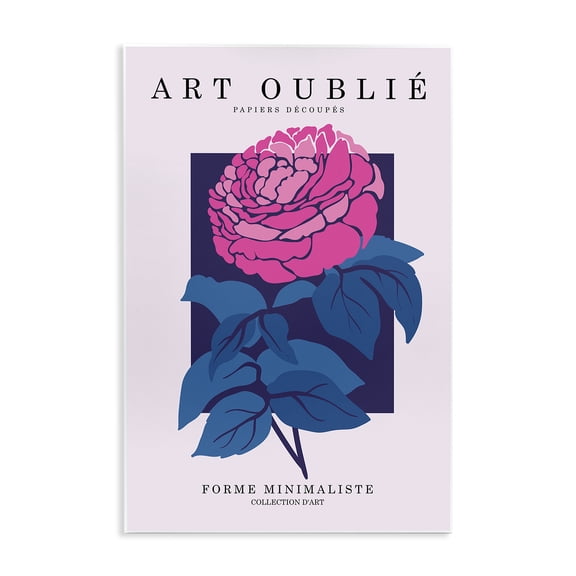 Stupell Industries Peony Gallery Poster Plants & Flowers Painting Unframed Art Print Wall Art, 10 x 15