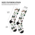 thumbnail image 4 of Rateoe Camping Caravan 2 Compression Socks for Women and Men 20-30mmHg-Circulation Support Socks Knee High Nurse Pregnant Running Medical and Travel Athletic, 4 of 7