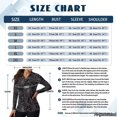 thumbnail image 7 of Jeiento Women's Golf Shirts, Moisture Wicking Festive Tops, Grey Spider Web, Long Sleeve V Neck Quick Dry Sun Protection Top for Yoga, Outdoor Travel and Daily Wear, 7 of 7