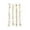 B, variant on Stainless Steel Jewelry Extender Chains – 18 Piece Suitable For Necklaces Bracelets And Anklets; Lengths: 1"
