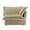 Camel, variant on Newest Modern Corduroy Accent Chair - Single Seat Sofa in Cream, High Back & Deep Seat, Removable Cushion Covers for Home