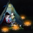 thumbnail image 3 of Luces solares, globo craquelado, decoración de loto de cristal, jardín al aire libre, boda, fiesta, Navidad, césped, adornos para el hogar, 3 of 5