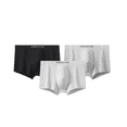 thumbnail image 2 of XBASW Men's Boxer Briefs Cotton Stretch Underwear Open Fly Tagless Underpants Shorts L-3XL, 2 of 11