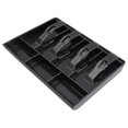 thumbnail image 1 of Cash Register Drawer - Tray Replacement 4 Bill/3 Coin Cash Register Insert Tray,12.6 x 9.6 x 1.4Inc, 1 of 5