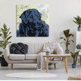 thumbnail image 2 of Stupell Industries Contemporary Blue Dog Animal Pet Painting Gallery Wrapped Canvas Print Wall Art, Design by Debi Coules, 2 of 7