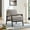 Gray, variant on Cterwk Chenille Upholstered Accent Chair with Wood Frame, Mid Century Modern Armchair for Living Room, Office, Bedroom, Orange