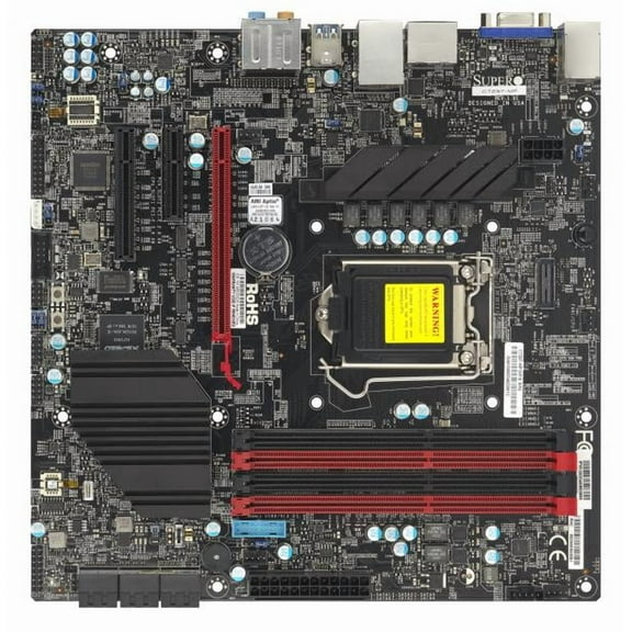 Supermicro LGA1150, Intel Z97, DDR3, SATA3 & USB3.0, A & GbE, MicroATX Motherboard C7Z97-MF