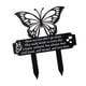 thumbnail image 5 of Marcador de tumba, decoración de patio, placa de cementerio decorativa confiable, estaca de tumba para 15 cm x 136 cm, 5 of 9