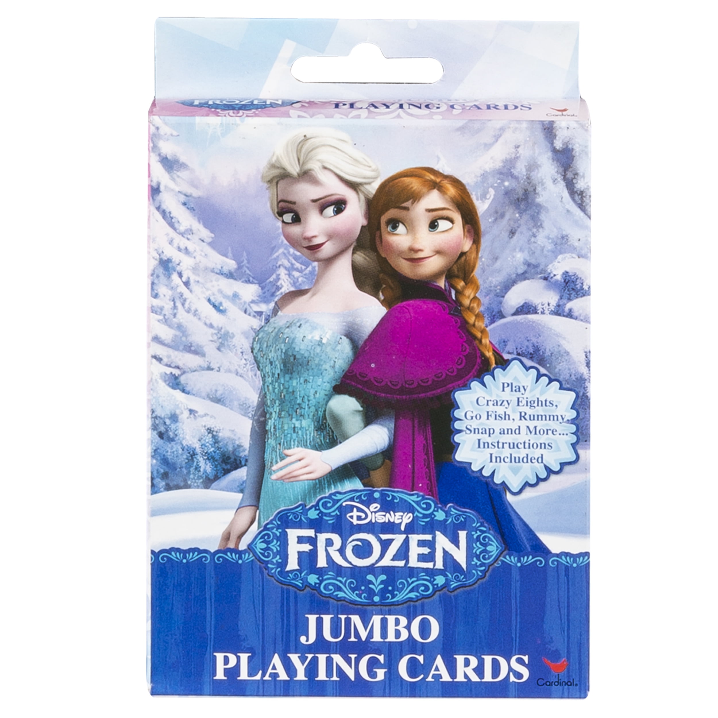 Disney Frozen 2 Jumbo Playing Cards for Ages 4 for sale online 