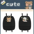 thumbnail image 3 of Seat anti Kick Mats Universal with Storage Bag Backseat Organizer Prevent Trampling Pouch PU Leather Seat Back Protector, 3 of 3
