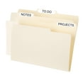 thumbnail image 4 of 50pcs File Folders, Manila File Folders 1/3 Cut File Folders Legal Size for Classroom Home Office, Beige, 4 of 6