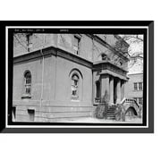 Historic Framed Print, William Scarborough House, 41 West Broad Street, Savannah, Chatham County, GA - 3, 17-7/8" x 21-7/8"