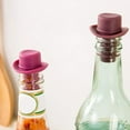 thumbnail image 2 of TAILTOSS 4Pcs Assorted Color Silicone Wine Bottle Sealing Plugs Dishwasher Safe Set, 2 of 8