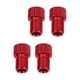 thumbnail image 5 of Válvula de bicicleta Cola 4 Uds Conector bomba de conversión Rojo, 5 of 8