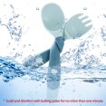 thumbnail image 4 of 24-Piece Flatware Set, 18/0 Stainless Steel Knife Fork Spoon Teaspoon Silverware Set, Service for 6, 4 of 8
