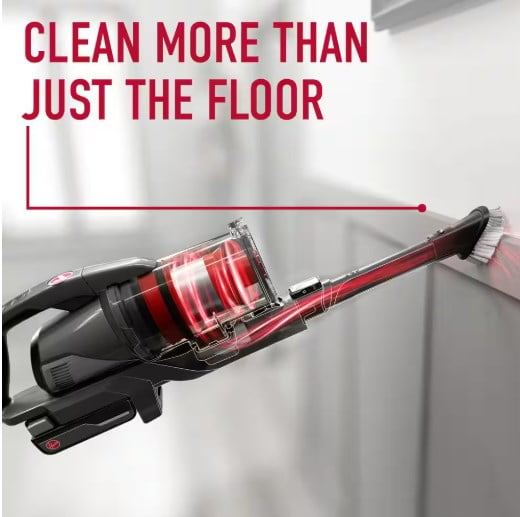 ONEPWR Emerge Tangleguard+ Bagless, Cordless, Replaceable Filter Stick Vacuum Cleaner for Carpet and Hard Floor, in Gray