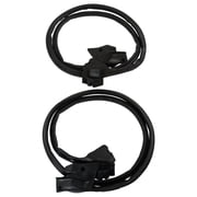 Rubber Door Weatherstrip Seals Left/Right Pair Set For Chevrolet Pontiac