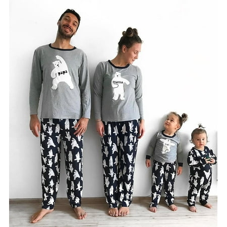 

Hirigin XMAS PJs Family Matching Adult Women Kid Christmas Nightwear Pyjamas Set