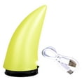 thumbnail image 2 of Cuerno de diablo iluminado para casco, accesorio con calcomanía para motocicleta Amarillo, 2 of 9