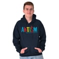 thumbnail image 5 of Autism Awareness Advocate Puzzle Hoodie Sweatshirt Women Men Brisco Brands S, 5 of 6