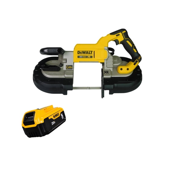 DeWalt DCS374B 20V Max Cordless Deep Cut Band Saw with 5Ah Battery