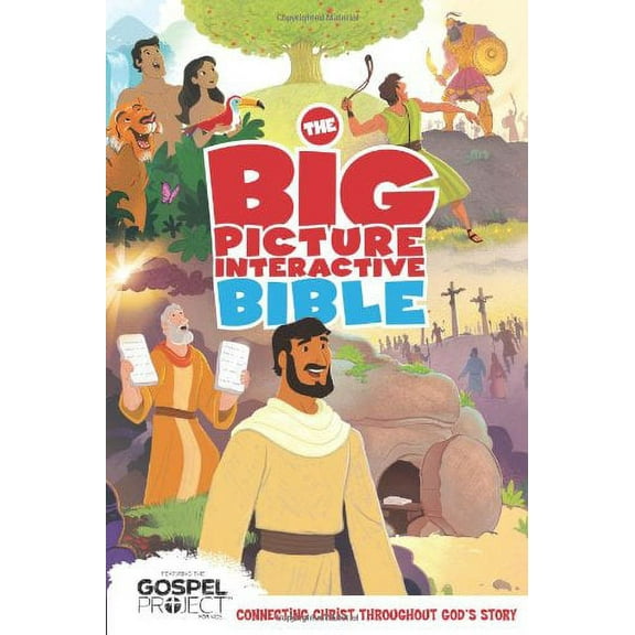 Pre-Owned Big Picture Interactive Bible For Kids, Hardcover, The (Gospel Project) Paperback