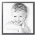 thumbnail image 2 of ArtToFrames 28" x 28" Tungsten Picture Frame, 28x28 inch Gray MDF Poster Frame (WOM-4640),  Pack, 2 of 8