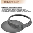 thumbnail image 3 of 10 Inch Tart Pie Pan Pie Tins for Baking Quiche Baking Dish Removable Bottom Fruit Tart Mold, 3 of 6
