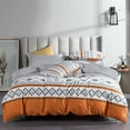 thumbnail image 2 of 3-Piece Bedding Gift Set with Dense Floral Print | Sanding Home Textile Bed Sheets | Premium Cloth Style Bedroom Decor (3PC Set), 2 of 7