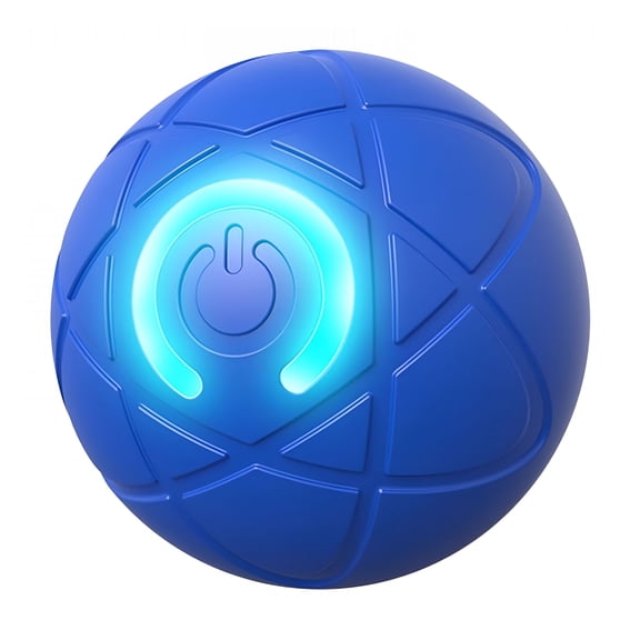 CYFW Shaky Ball Toy for Dogs, Interactive Dog Toys, Vibrating Dog Ball, Usb Rechargeable Automatic Moving Dog Toy Ball for Dogs And Cats (Blue, 1Pc)