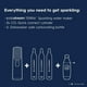 thumbnail image 3 of Máquina para hacer agua con gas SodaStream Terra Black con 3 paquetes de CO2, 3 of 6
