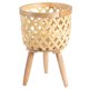 thumbnail image 1 of Macetero de interior, cesta de ratán para plantas hecha a mano de estilo rústico, 1 of 6