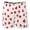 White, variant on Norvella Womens Heart Print Boxer Shorts Elastic Waist Mid Rise Relaxed Fit Lounge Underwear All Over Pattern Casual Sleep Bottoms