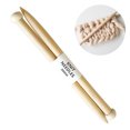 thumbnail image 1 of Knitting Needle Smooth Single Pointed Wood Sweater Needle Knitting Tool for DIY, 1 of 6