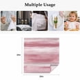 thumbnail image 5 of Pink Grey Cloth Napkins, Abstract Art Oil Painting Blue Ombre Washable and Reusable Dinner Napkins Set of 8, Table Napkin for Kitchen Party Birthday Wedding Hotel Housewarming 20"x20", 5 of 9