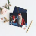 thumbnail image 2 of Santa Claus 129 tarjeta de felicitación Horror Trick Or Treat Gorgeous TARJETA DE Feliz cumpleaños, 2 of 4
