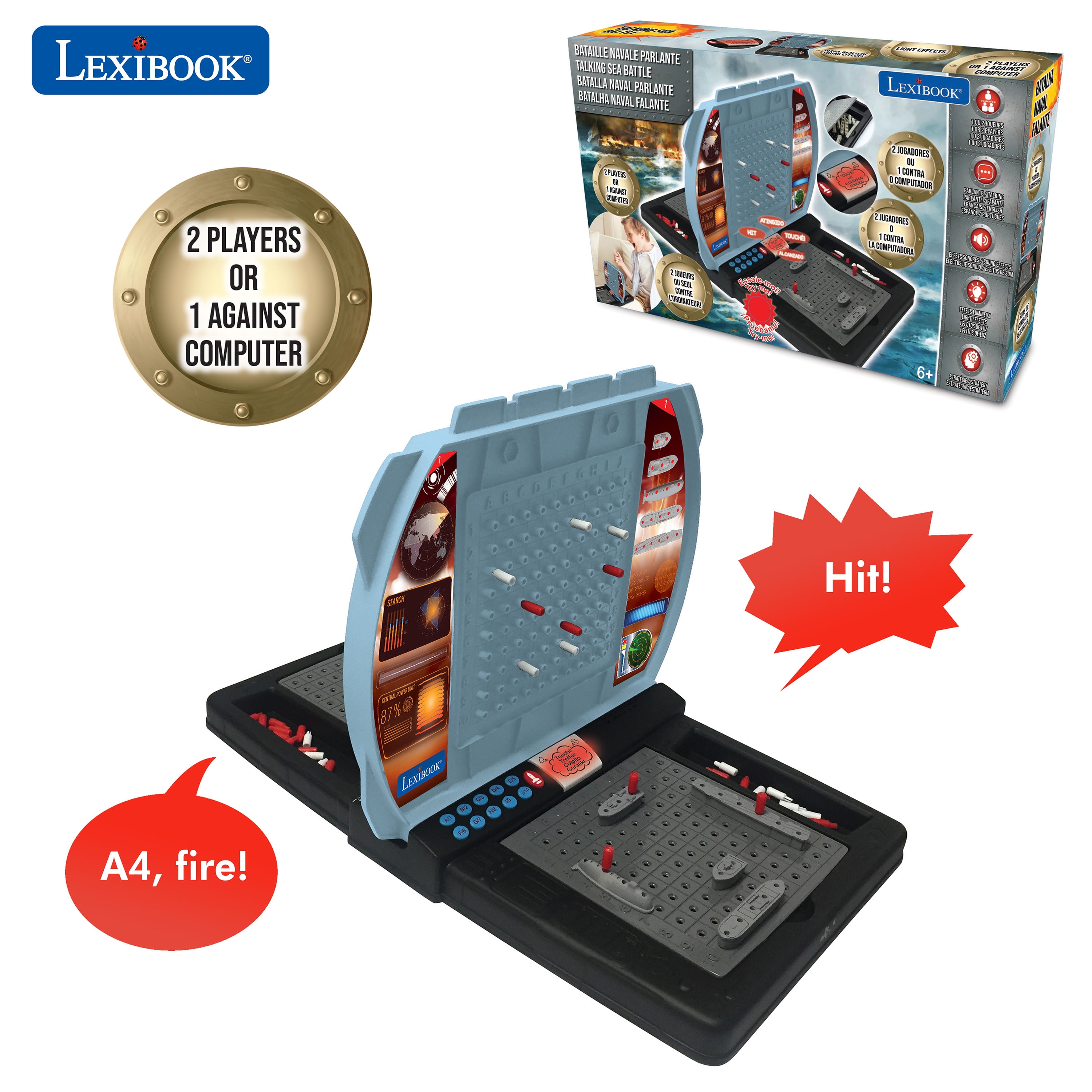 Lexibook 1 Player Battery Operated Pinball Machine