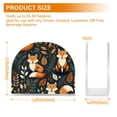 thumbnail image 2 of Ryvnso Fox and Leaf Acrylic Napkin Holder Table Kitchen Paper Tissue Organization 2 Pack, 2 of 7