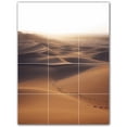 thumbnail image 1 of Picture-Tiles.com: Desert Ceramic Tile Wall Mural WAL500491-34S. 12.75"W x 17"H using (12) 4.25" x 4.25" Ceramic Tiles-Satin Finish, 1 of 3