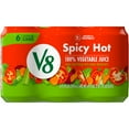 V8 Spicy Hot 100 Vegetable Juice, 11.5 fl oz Can (Pack of 6)
