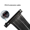 thumbnail image 4 of Inteprter 1x cable de extensión PCI-E 90°/180° PCI-E 16x 3.0 Cable de extensión Cable extensor de tarjeta gráfica PCI-E 3.0 Cable de extensión Cables de computadora 90 grados 40cm, 4 of 6